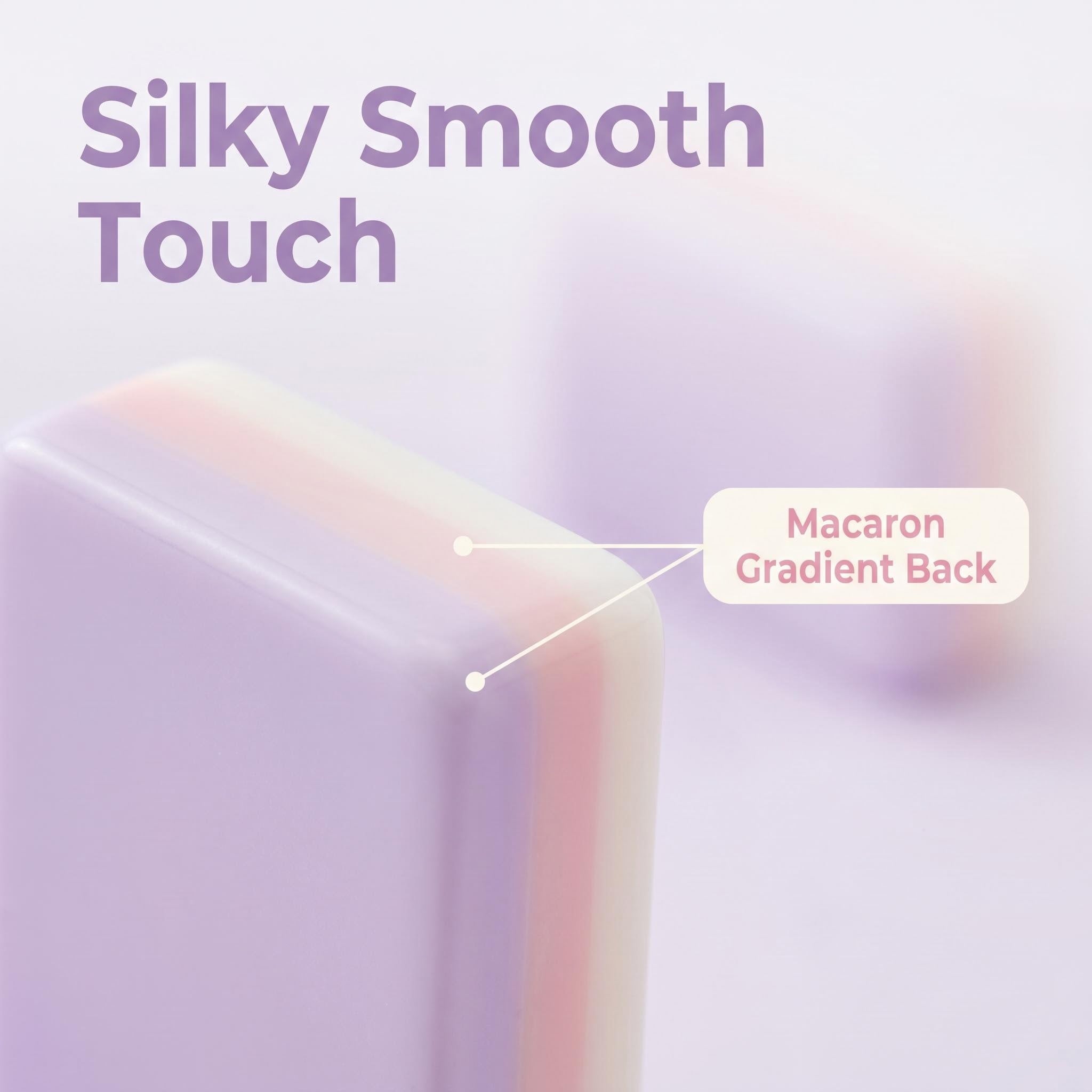 Artisan Purple Gradient Mahjong Set – Luxury Handcrafted Travel Tile Collection