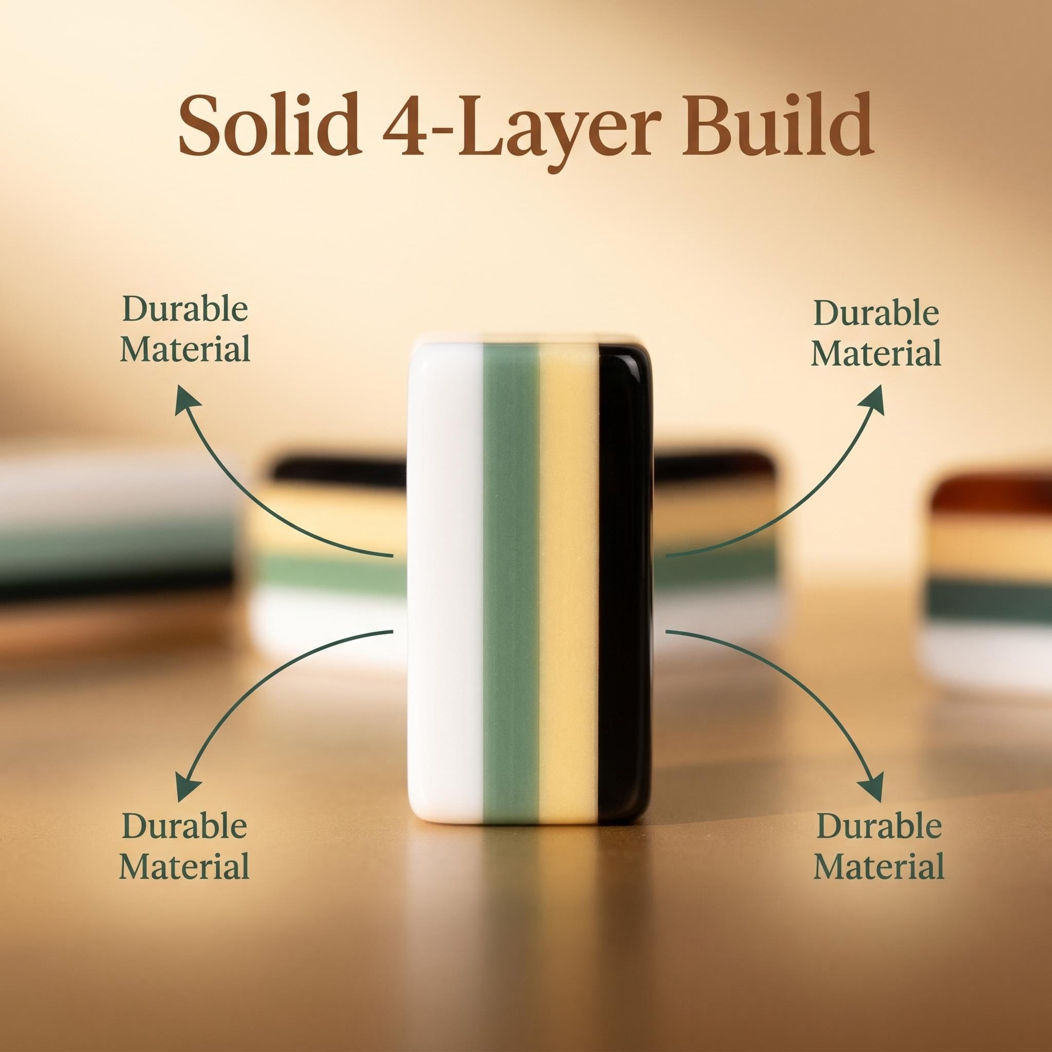 SweetJoker™ Tortoiseshell Luxe Mahjong Set – Premium Designer Tiles Inspired by Classic Luxury